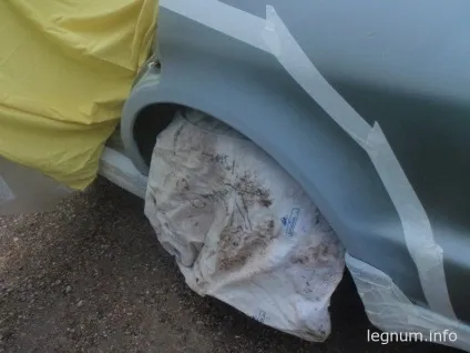 Як зашпакевать і пофарбувати крило арки автомобіля своїми руками, фото (галант) Як зашпакевать і пофарбувати крило арки автомобіля своїми руками, фото