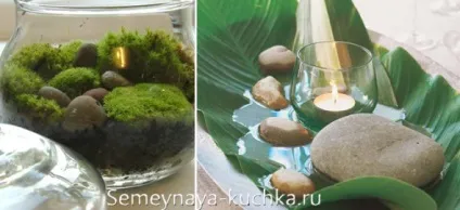Камінь в інтер'єрі вітальні