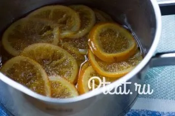 Карамелізований апельсини 1