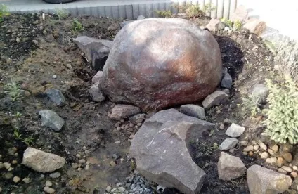 Камені валуни для декору саду своїми руками (валуни) Камені валуни для декору саду своїми руками