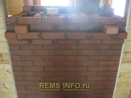 Камін на дачі своїми руками майстер клас, покрокові фото (кладку каміна Друге) Камін на дачі своїми руками майстер клас, покрокові фото