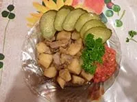Картопля з печінкою в мультиварці (картопля з печінкою) Картопля з печінкою в мультиварці
