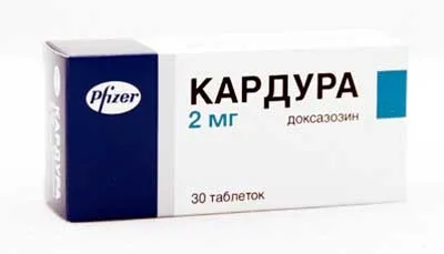 Кардура при простатиті, відгуки про ліки (кардура) Кардура при простатиті, відгуки про ліки