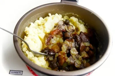 Картопляне пюре з грибами - покроковий рецепт з фото як приготувати (покроковий) Картопляне пюре з грибами - покроковий рецепт з фото як приготувати