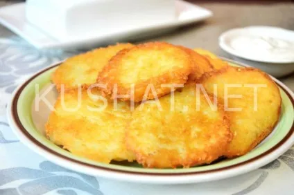 Картопляні деруни з сиром (картопляні деруни сиром) Картопляні деруни з сиром