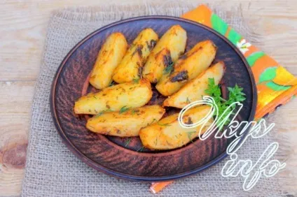 Картопля «айдахо» в духовці рецепт з фото (картопля) Картопля «айдахо» в духовці рецепт з фото