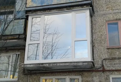 Каркас для обшивки балкона