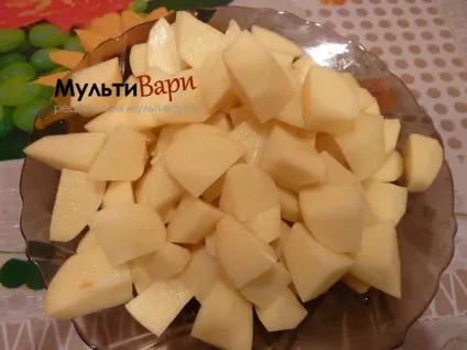 Картопля з печінкою в мультиварці (картопля) Картопля з печінкою в мультиварці