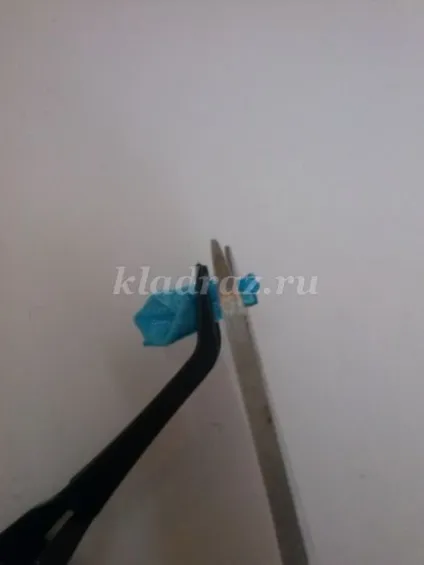 Картина в техніці канзаші фіалки (квіти) Картина в техніці канзаші фіалки