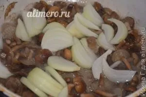 Картопля з опеньками на сковороді (опеньками) Картопля з опеньками на сковороді