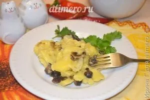 Картопля з опеньками на сковороді (страви з опеньків) Картопля з опеньками на сковороді