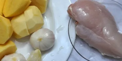Картопля з куркою в горщиках (тушкована, печеня) рецепти (картопля з куркою в горщиках) Картопля з куркою в горщиках (тушкована, печеня) рецепти