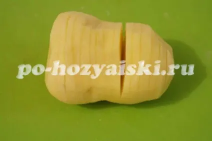 Картопля віялом в духовці, рецепт з фото (віялом) Картопля віялом в духовці, рецепт з фото
