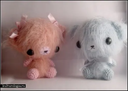 Кавайні японські іграшки в стилі амігурумі (amigurumi)