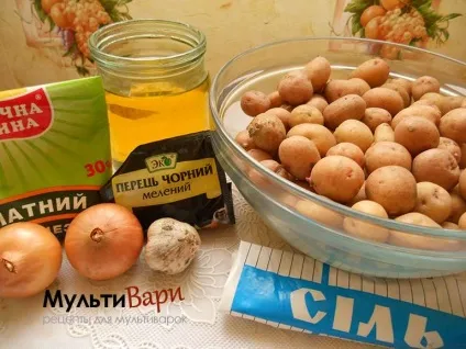 Картопля запечена з майонезом в мультиварці (картопля з майонезом) Картопля запечена з майонезом в мультиварці