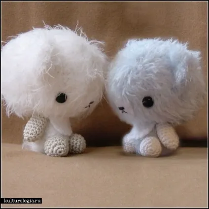 Кавайні японські іграшки в стилі амігурумі (amigurumi)