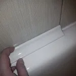 Керамічний бордюр для ванни (куточок) установка, відео та фото (керамічний) Керамічний бордюр для ванни (куточок) установка, відео та фото