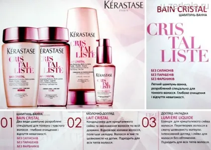 Kerastase шампунь-ванна для тонкого волосся bain cristal fine cristalliste (волосся) Kerastase шампунь-ванна для тонкого волосся bain cristal fine cristalliste