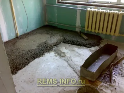Керамзитобетон стяжка підлоги робимо стяжку з керамзитом своїми руками, стяжка підлоги, підлога і покриття (стяжка підлоги) Керамзитобетон стяжка підлоги робимо стяжку з керамзитом своїми руками, стяжка підлоги, підлога і покриття