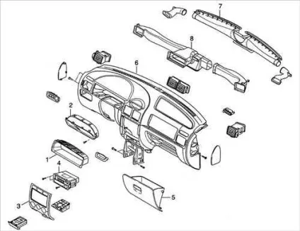 Kia rio, кузов, кіа ріо