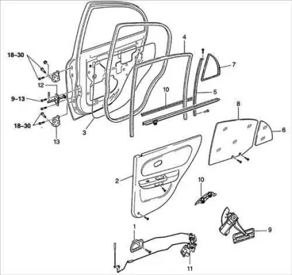 Kia rio, кузов, кіа ріо