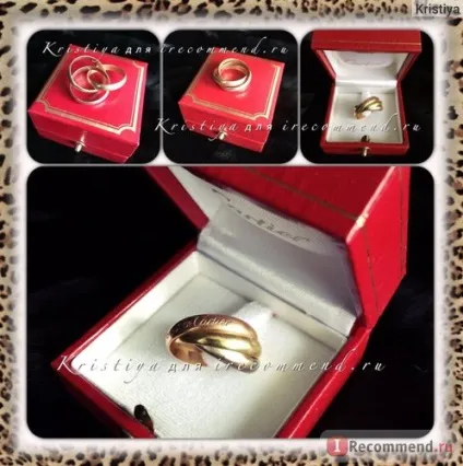 Кільце cartier trinity de cartier, класична модель (trinity) Кільце cartier trinity de cartier, класична модель