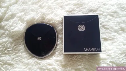 Компактна пудра chambor silver shadow (відтінок rr2 rose pale) - відгуки, фото і ціна
