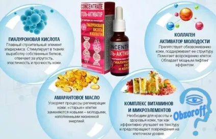 Комплекс гиалурона активатор молодості шкіри з колагеном - obzoroff (активатор) Комплекс гиалурона активатор молодості шкіри з колагеном - obzoroff
