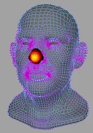 М'яке виділення в maya (soft select), gerser maya blog