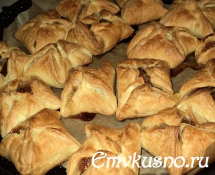 Конвертики з листкового тіста - емвкусно