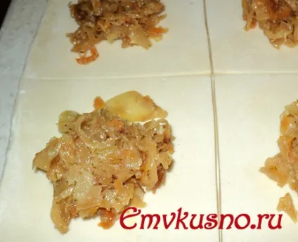Конвертики з листкового тіста - емвкусно