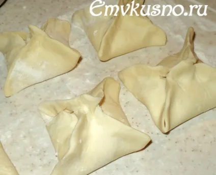Конвертики з листкового тіста - емвкусно