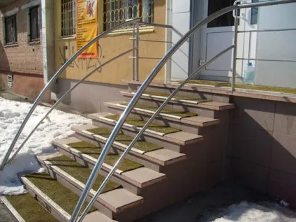 Ковані перила для ганку, дерев'яні, пластикові, з нержавійки, які вибрати вибір висоти (перила) Ковані перила для ганку, дерев'яні, пластикові, з нержавійки, які вибрати вибір висоти
