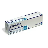 Крем діфферін від чорних крапок і прищів (прищів) Крем діфферін від чорних крапок і прищів