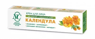 Крем для обличчя «невська косметика календула» (невська) Крем для обличчя «невська косметика календула»