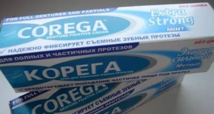Крем Корега для зубних протезів інструкція із застосування (Корега) Крем Корега для зубних протезів інструкція із застосування