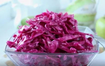 Червонокачанна капуста калорійність, користь і шкода продукту