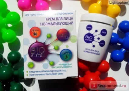 Крем для обличчя Модум bio system нормалізує з пребіотиків - «чутливій шкірі присвячується! крем