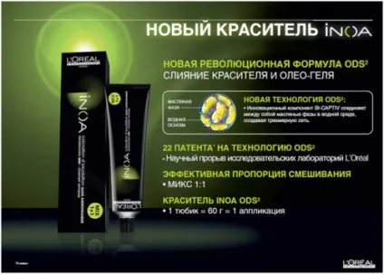 Фарба для волосся іnoa палітра кольорів і відтінків
