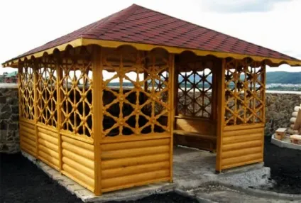 Дах альтанки конструкція, пристрій, види покрівлі (конструкція) Дах альтанки конструкція, пристрій, види покрівлі