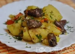 Курячі сердечка в духовці - рецепт приготування з фото (духовці) Курячі сердечка в духовці - рецепт приготування з фото