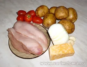 Куряче філе з картоплею в горщику, готуємо вдома! Готуємо вдома! (Куряче філе картоплею горщику) Куряче філе з картоплею в горщику, готуємо вдома! Готуємо вдома!