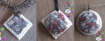 Кулони з пластики, хороша ідея