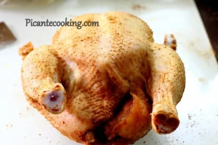 Курка фарширована рисом і сухофруктами, picantecooking (курка) Курка фарширована рисом і сухофруктами, picantecooking