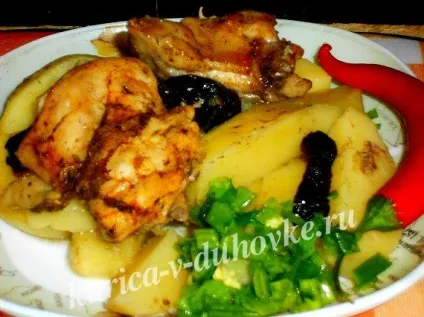 Курка шматочками в духовці рецепт з фото (духовці) Курка шматочками в духовці рецепт з фото