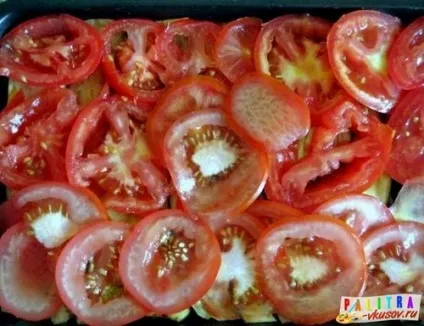 Куряче філе запечене в духовці з помідорами і баклажанами (фото-рецепт) (запечене) Куряче філе запечене в духовці з помідорами і баклажанами (фото-рецепт)