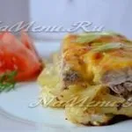 Курка з картоплею в рукаві в духовці, рецепт з фото (сіль) Курка з картоплею в рукаві в духовці, рецепт з фото