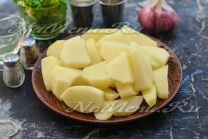 Курка з картоплею в рукаві в духовці, рецепт з фото (картоплею) Курка з картоплею в рукаві в духовці, рецепт з фото
