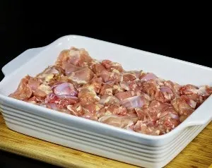 Курка з гречкою в духовці