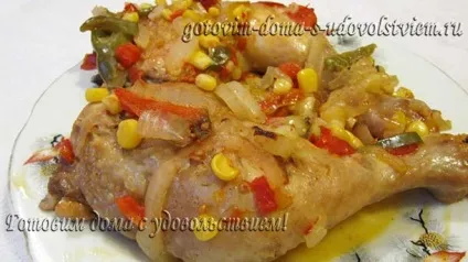 Курка по мексиканськи в духовці